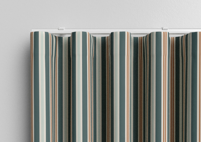 The British Stripe Co. Charles, Teignbridge No.1 - Made to Measure Curtains - Image 13